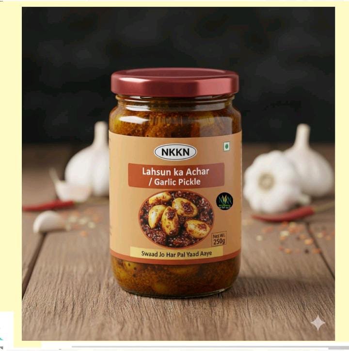 Garlic Pickle A Bold Flavorful Tradition by NKKN