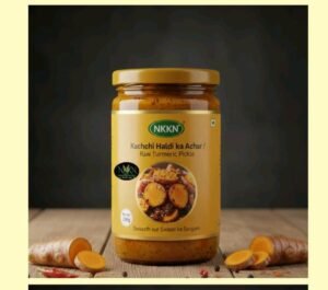 Read more about the article Raw Turmeric Pickle Pure Tradition and Wellness in Every Bite by NKKN