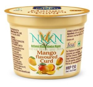 Read more about the article NKKN Brand Mango Flavoured Curd – A Perfect Blend of Taste, Health, and Convenience