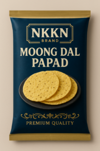 Read more about the article NKKN Brand Moong Dal Papad: A Perfect Blend of Traditional Indian Taste and Premium Quality