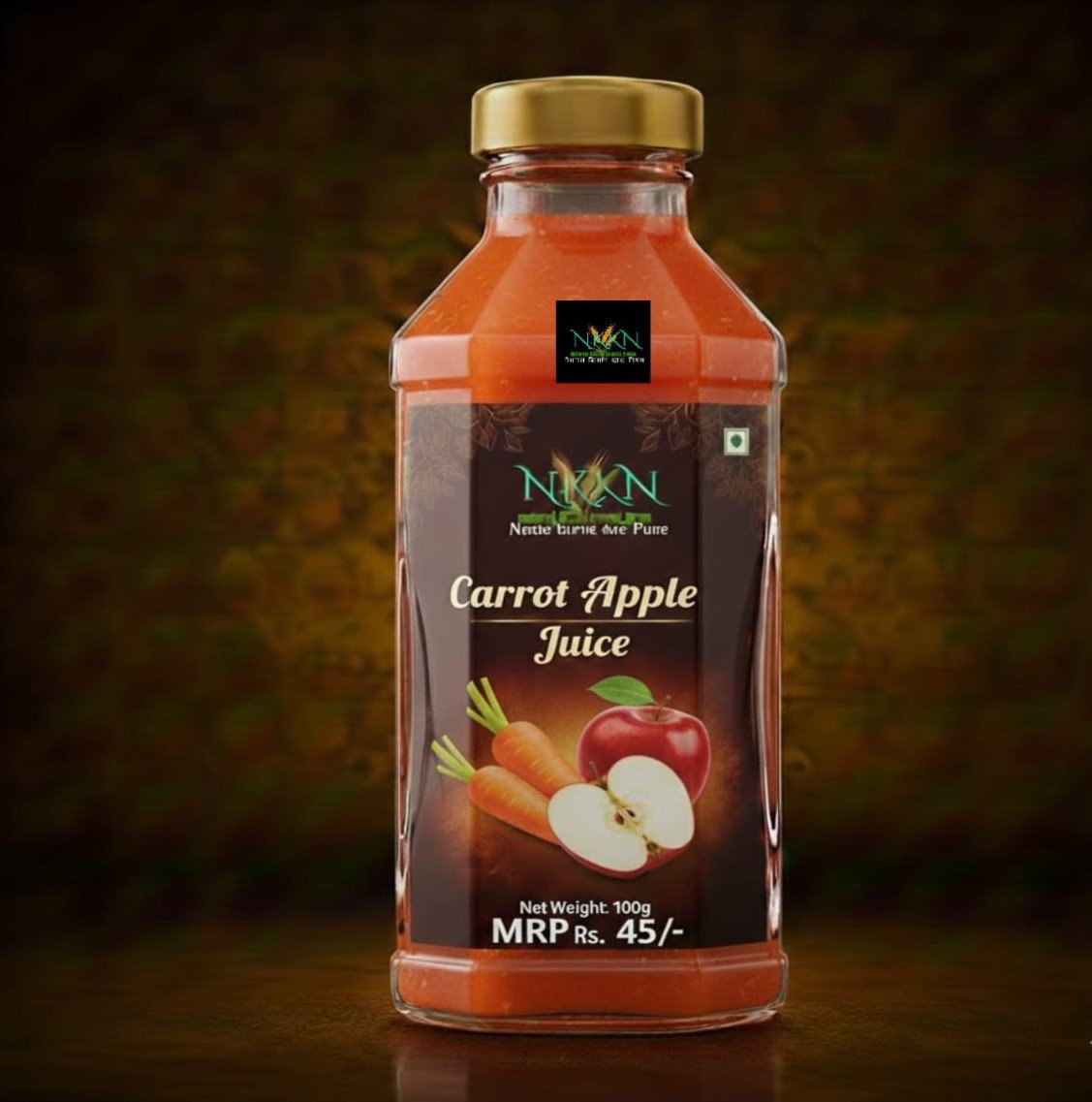 You are currently viewing NKKN Brand Carrot Apple Juice: A Delicious Blend of Taste and Nutrition